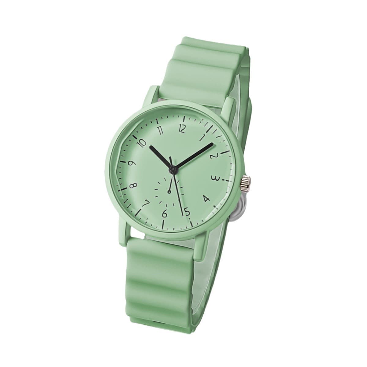 Wavy silicone quartz fashionable creative brand watch strap 5