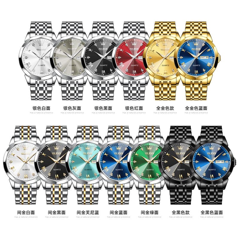 (Cross-border trading), men's quartz watches, swiss watch, men's watch 5