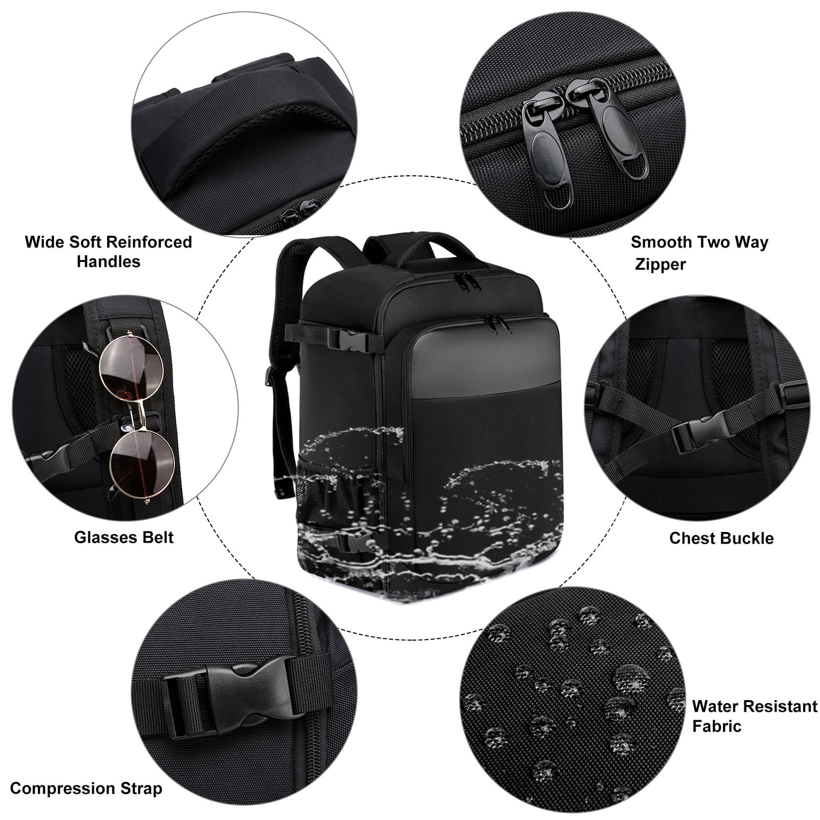 (Cross-border trading), universal backpack for traveling, water repellent travel bag, suitcase, Amazon 3