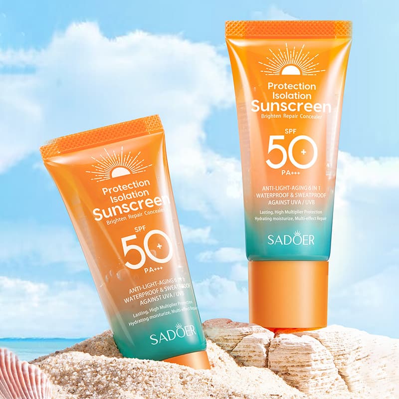 SADOER (Cross-border trading), multifunctional revitalizing sun protection cream, UF-protection 4