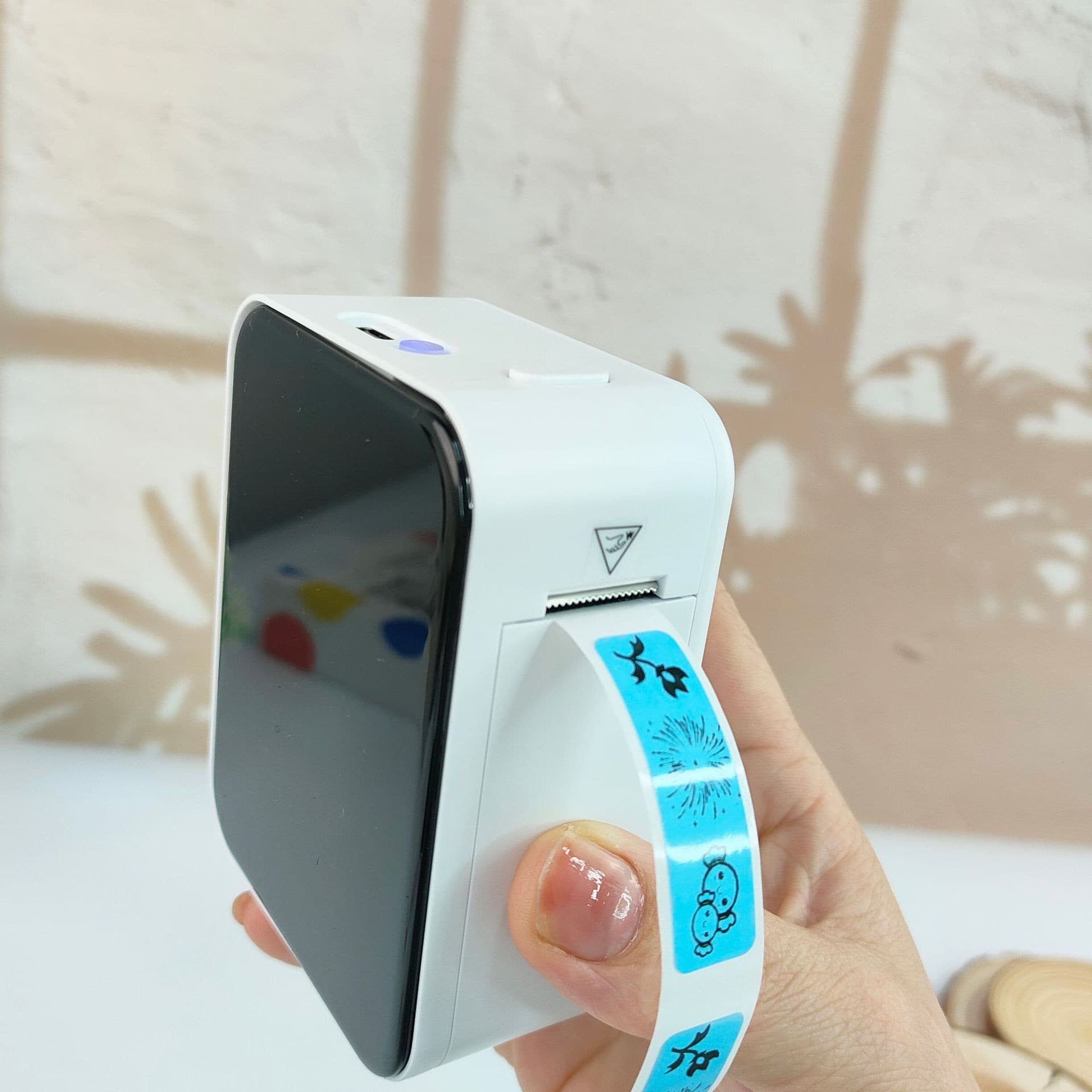 Mini Printer Mini Thermal Label Machine Portable Home Printer Thermal Printer 9