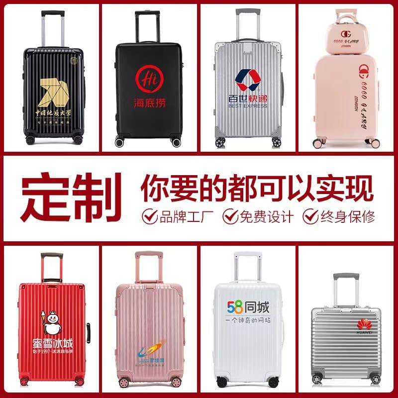 Capacious high quality suitcase with zipper, 20 inch 4
