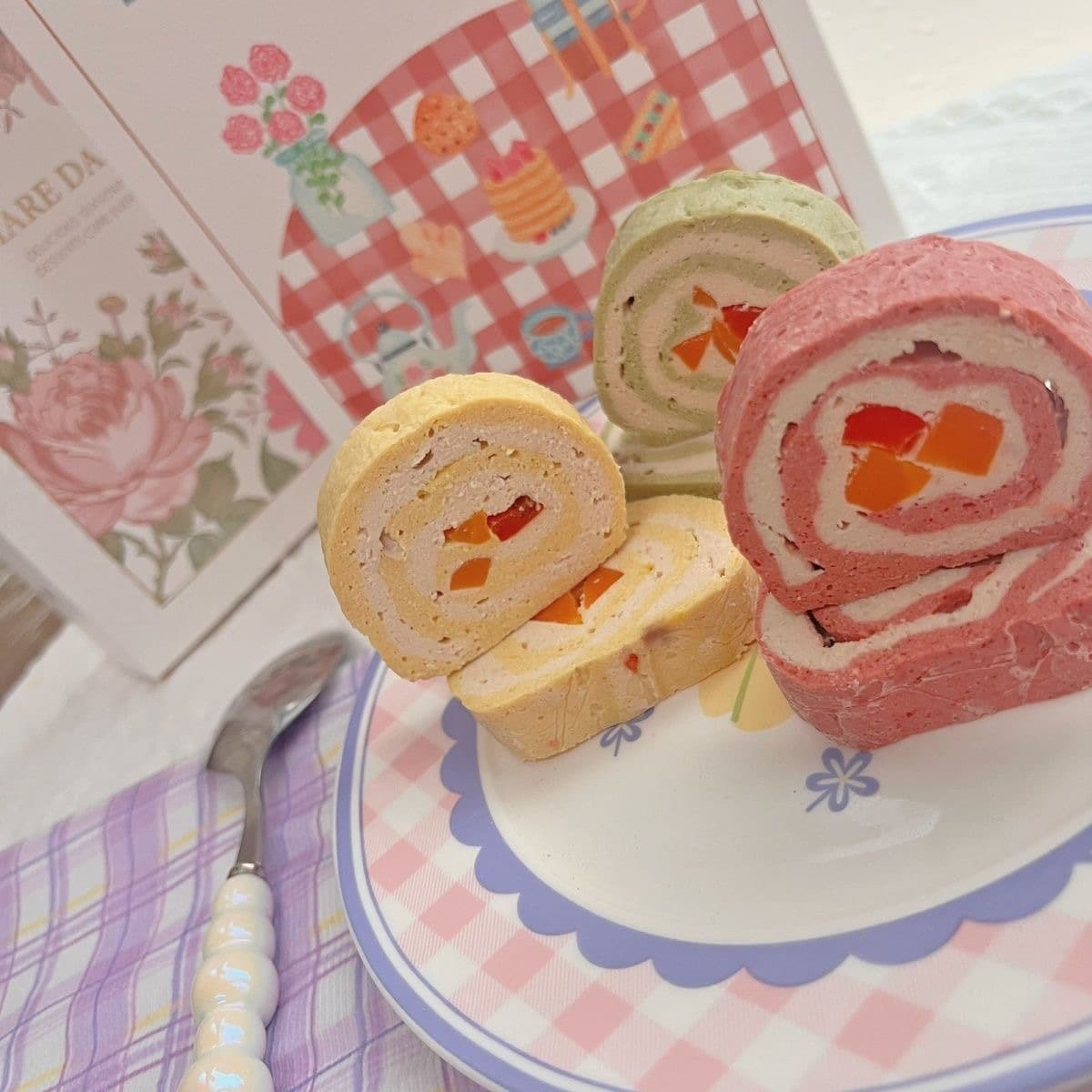 Pet cats, dogs and rats, universal chicken Swiss rolls, fresh high-temperature sterilization, handmade dog food, cat food snacks 5