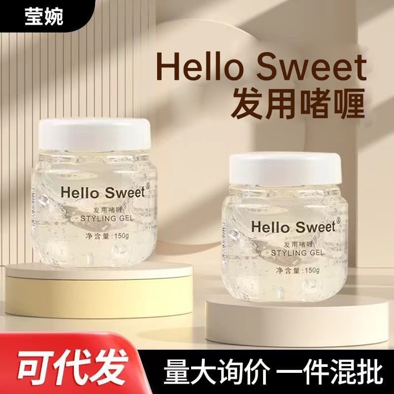 Gel, hairgrip, hair cream, hair spray, styling 1