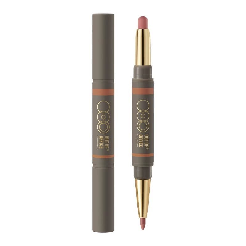 OUTOFOFFICE Double-sided lip pencil, precise lipstick, lips volume enhancement 5