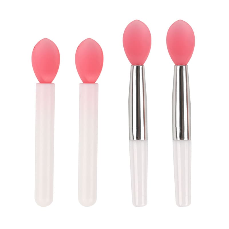 Small silicone lip mask, lip gloss, handheld lipstick, lip balm, brush 5