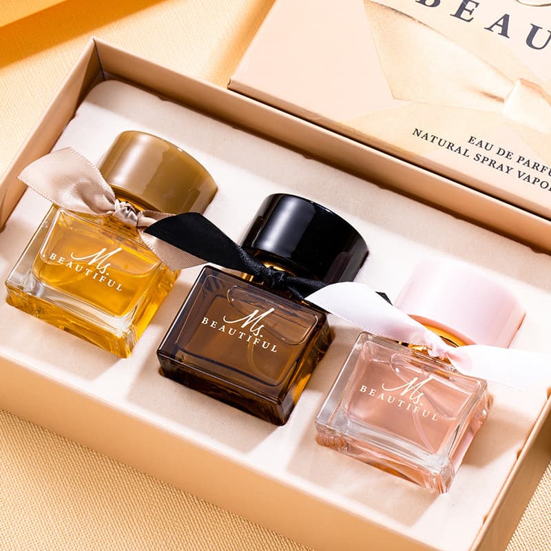 (Cross-border trading), (Wholesale), perfume for women, set, gift box, long-term effect 1