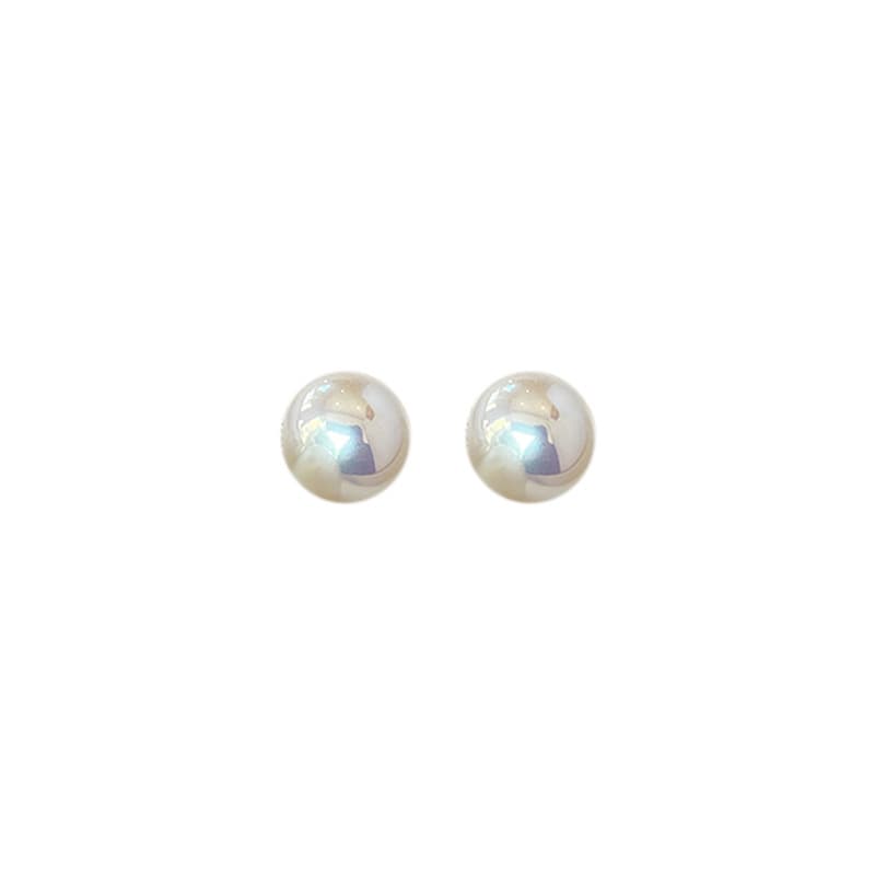 Earrings from pearl, universal ear clips, silver 925 sample, light luxury style 5