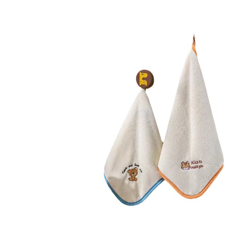 Children's towel for face for new born, baby hygiene product for face washing, handkerchief, eating bib 5
