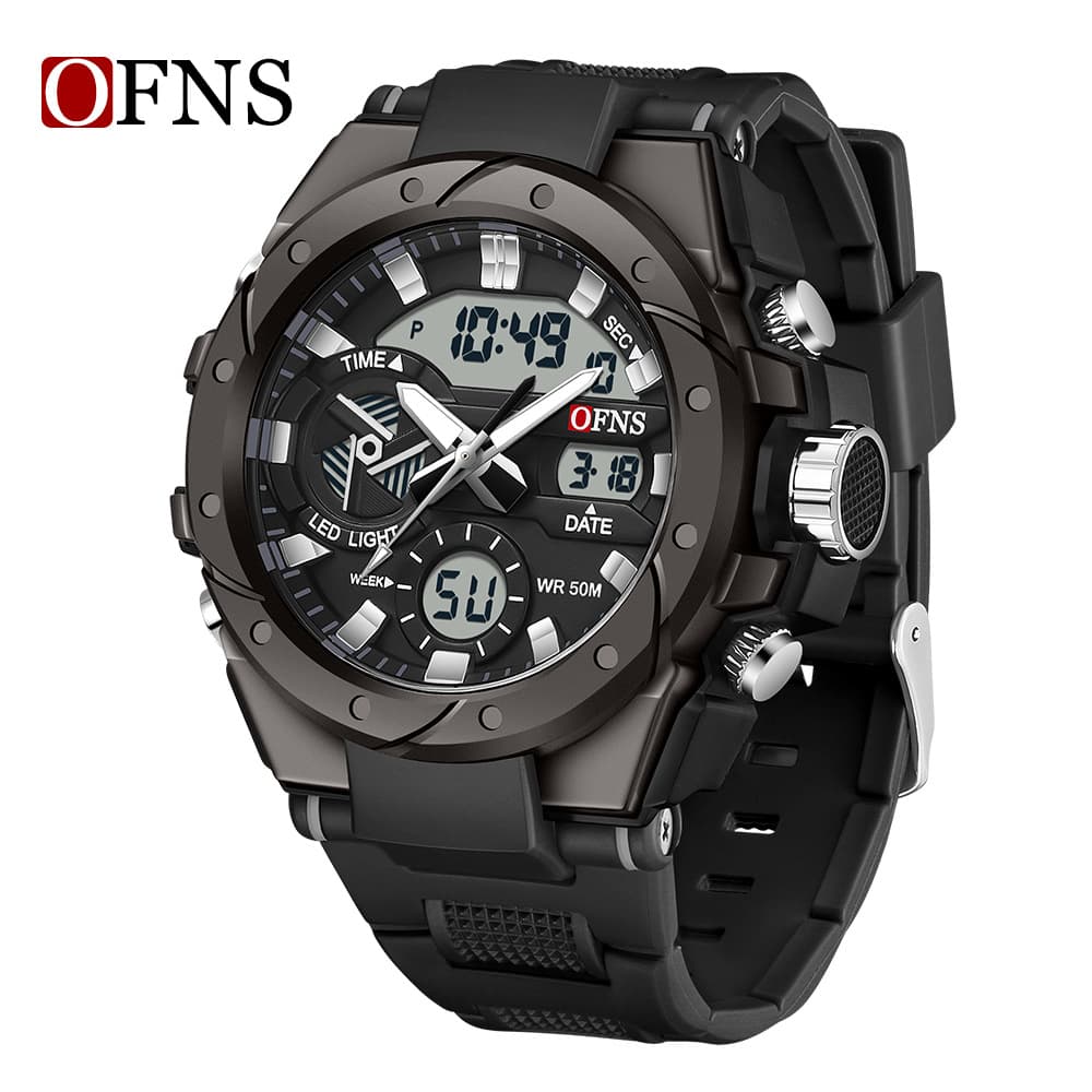 Fashionable universal travel electronic men's watch, for teenagers 5