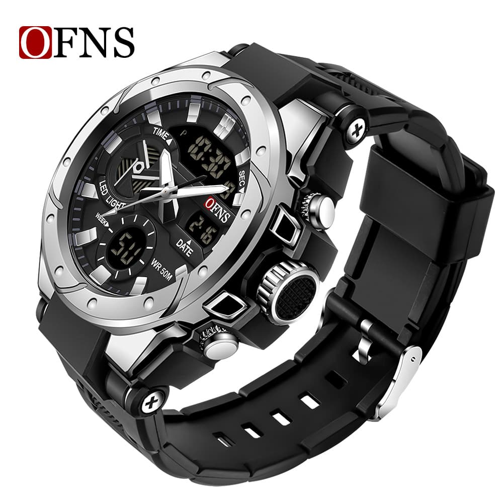 Fashionable universal travel electronic men's watch, for teenagers 1
