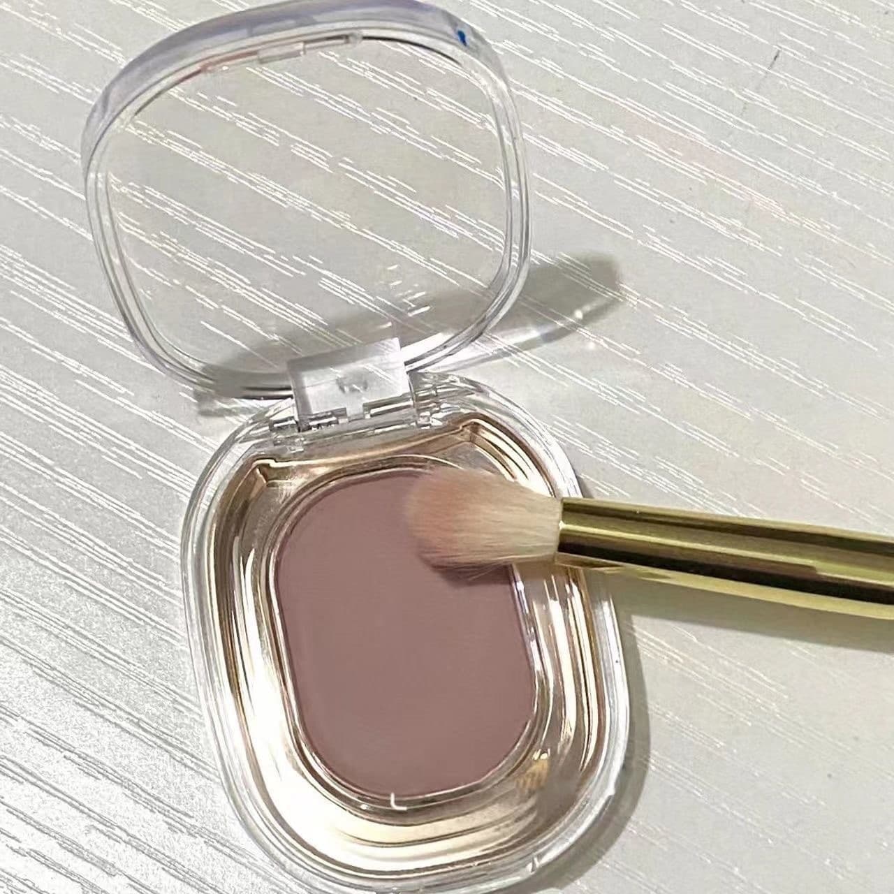 Feixi~Misty gray-tuned lotus root powder brown~monochrome eyeshadow niche pearlescent matte base color lenient cinnamon 1