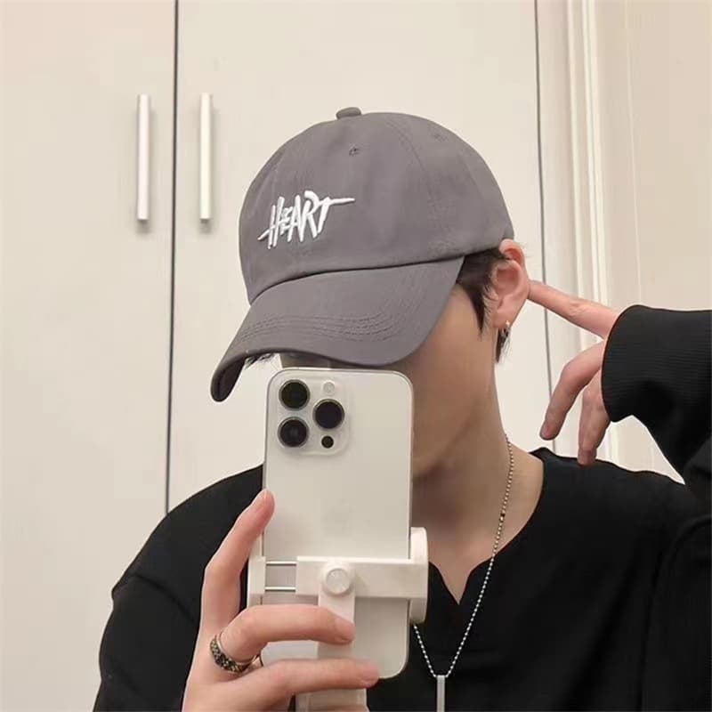 Summer baseball cap, spring trend hat, with embroidery 2
