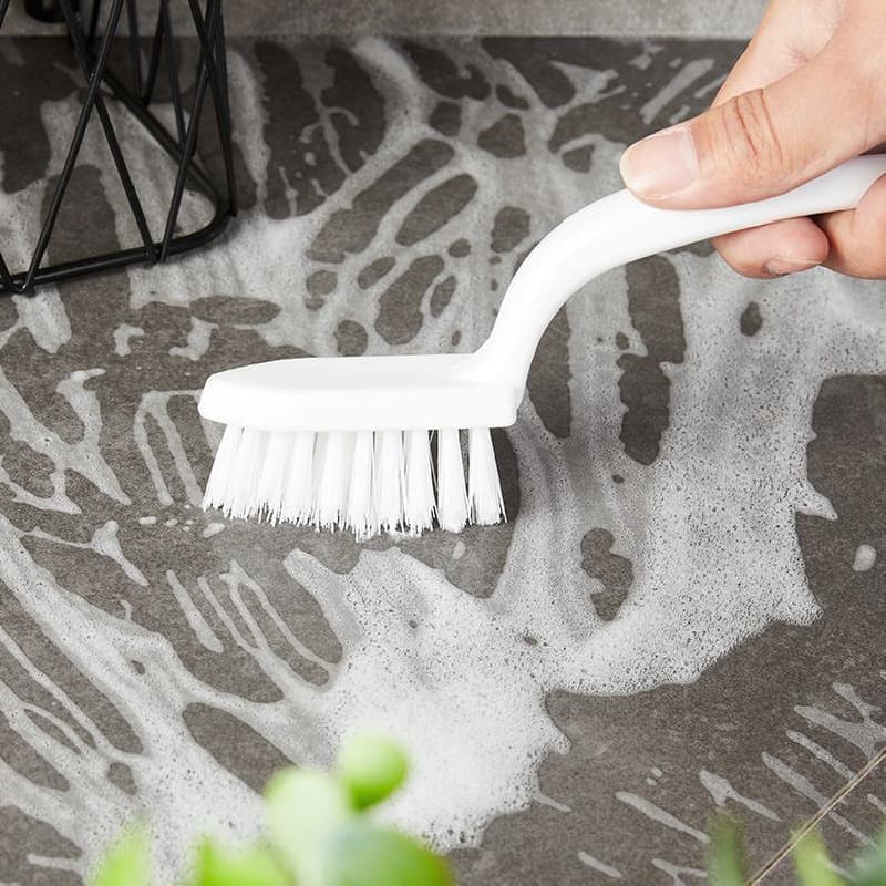 Bathroom corner brush toilet tile floor gap Clean brush kitchen to dead angle tool hard hair small brush 3