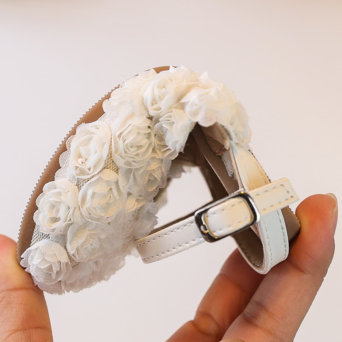 Fashionable children's sandals flower-shaped, flowered, trend of season 4