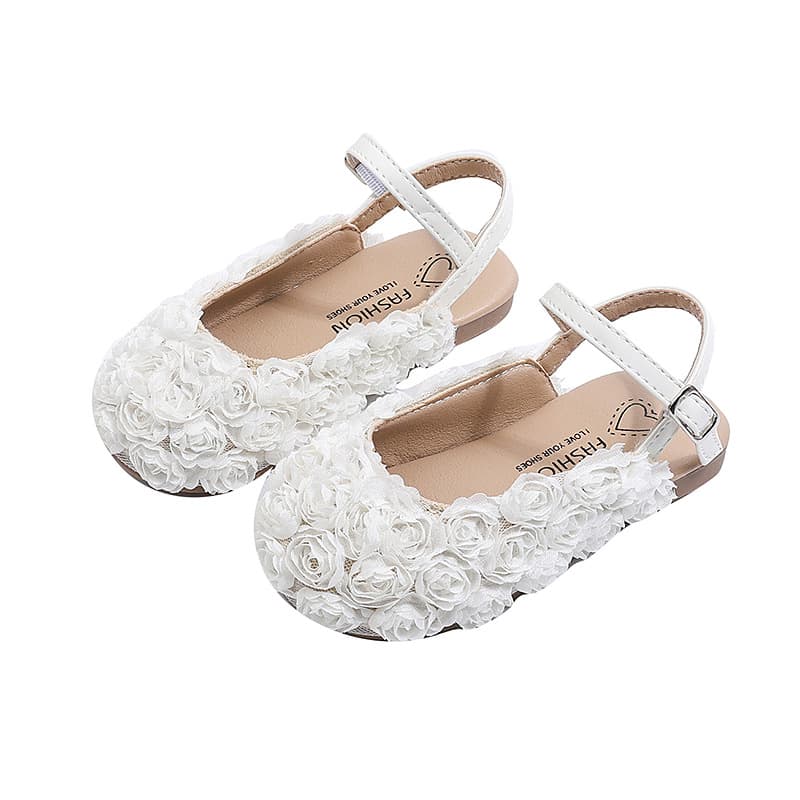 Fashionable children's sandals flower-shaped, flowered, trend of season 5