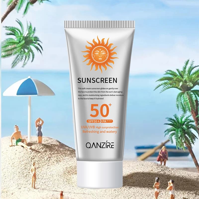 (Cross-border trading), (Wholesale), sun protection cream, UF-protection, protects against sweat 3