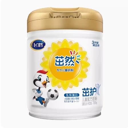【No points】Feihe Zhuoran Zhuoru Children's formula milk powder 3-6 years old Learning and protecting 700g 2
