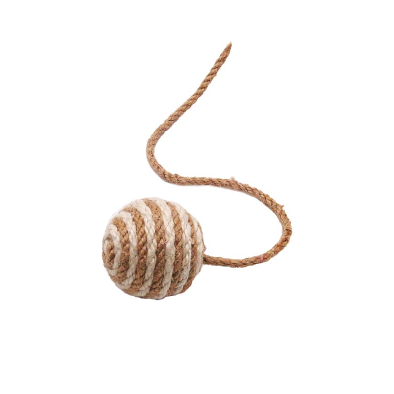 Cross -border custom suspension cat scratch column accessories hanging ball cat stick to bite the jaoseki sword hemp ball cat climbing shelf, sound hemp ball 5