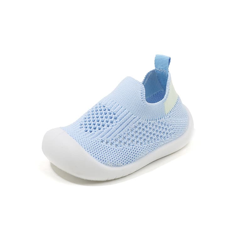 Summer children's breathable casual footwear for early age for men and women for leisure, made with flyknit technology, soft sole 5