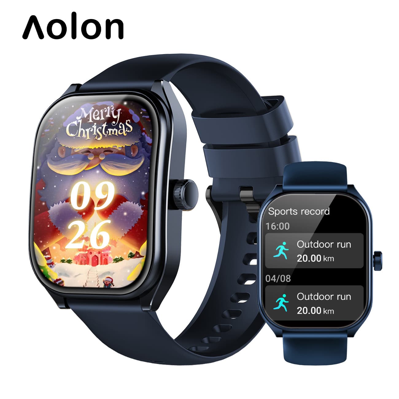 AOLON Popular smart watch Curve 3D flexible curved screen Business Bluetooth call low latency 5