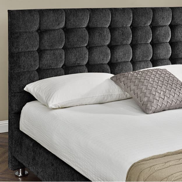Foreign trade factory light luxury square shape bedside bed bed 1.5 meters 1.8 meters bed frame queen 4