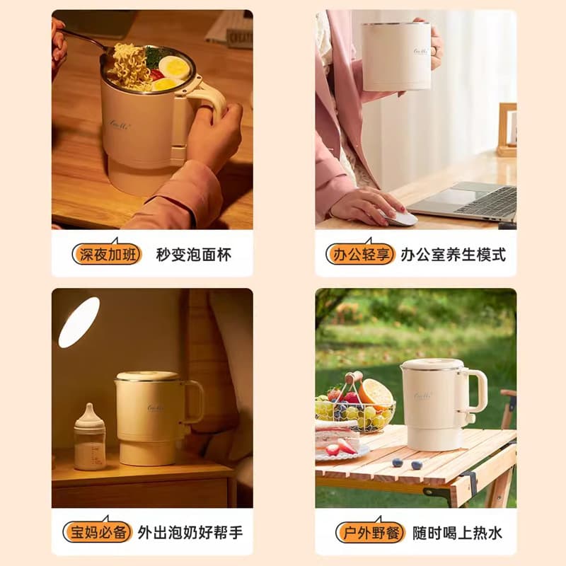Handheld multifunctional teapot for traveling stainless steel, 304 volume 5
