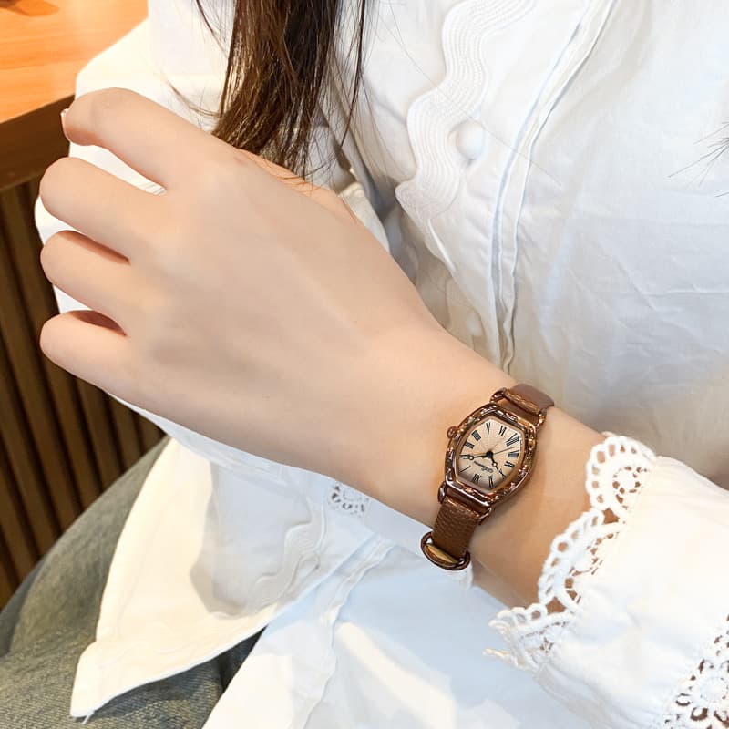 (Cross-border trading), retro sophisticated dial, men's watch, light luxury style, small dial 3