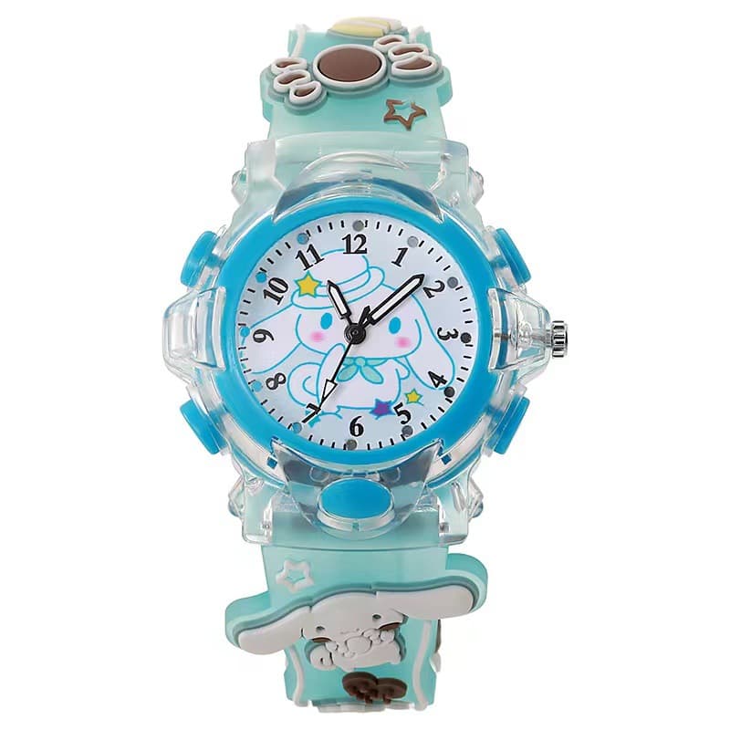 (Cross-border trading), silicone cartoon children's watch, lamp 5