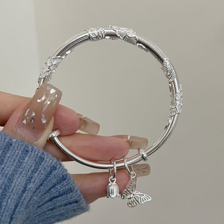 Bracelet for St. Valentine's Day, thin weaving, does not fade, Birthday gift 1