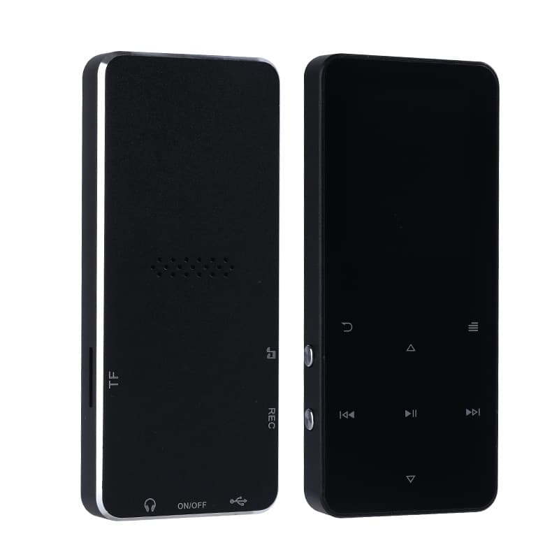 Thin metal card touch control MP3MP4 player with Bluetooth dictionary translation recording electronic book playback 5