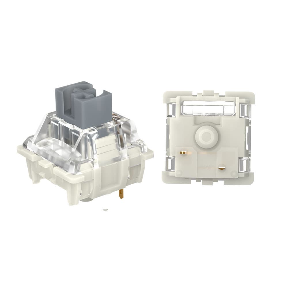 Gateron mechanical keyboard hot-swappable shaft body G black tea white G silver PRO3.0 double spring G yellow milk case 5