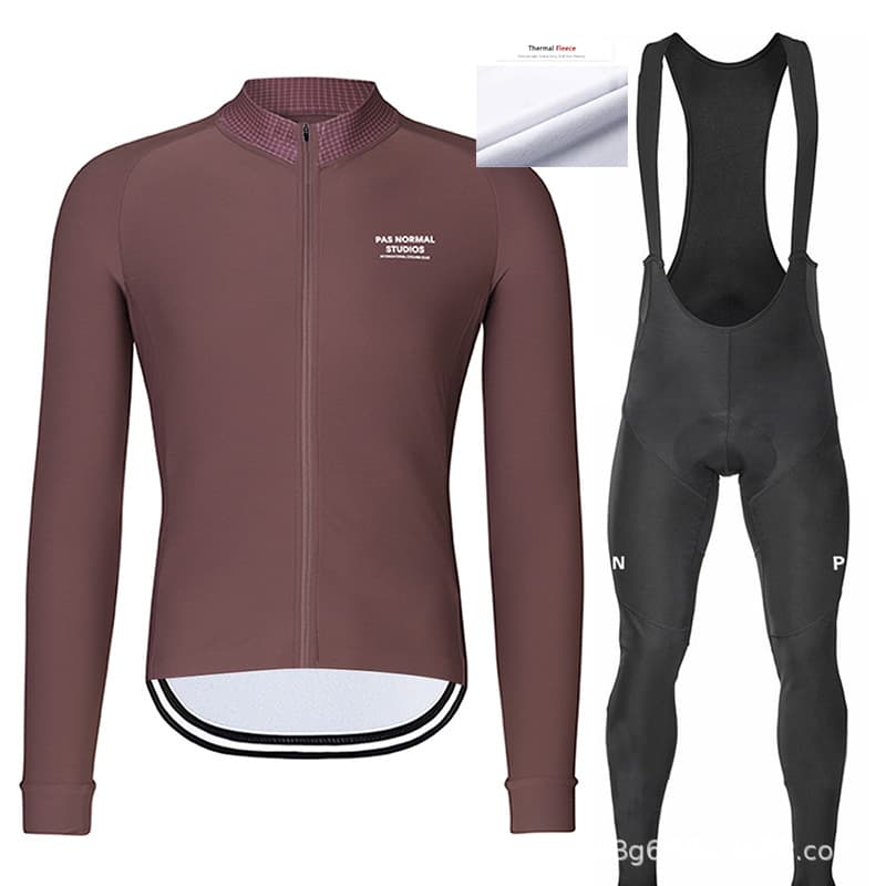PNS SNORMAL Cycling Jacket velvet long-sleeved autumn and winter new cycling jersey set 5