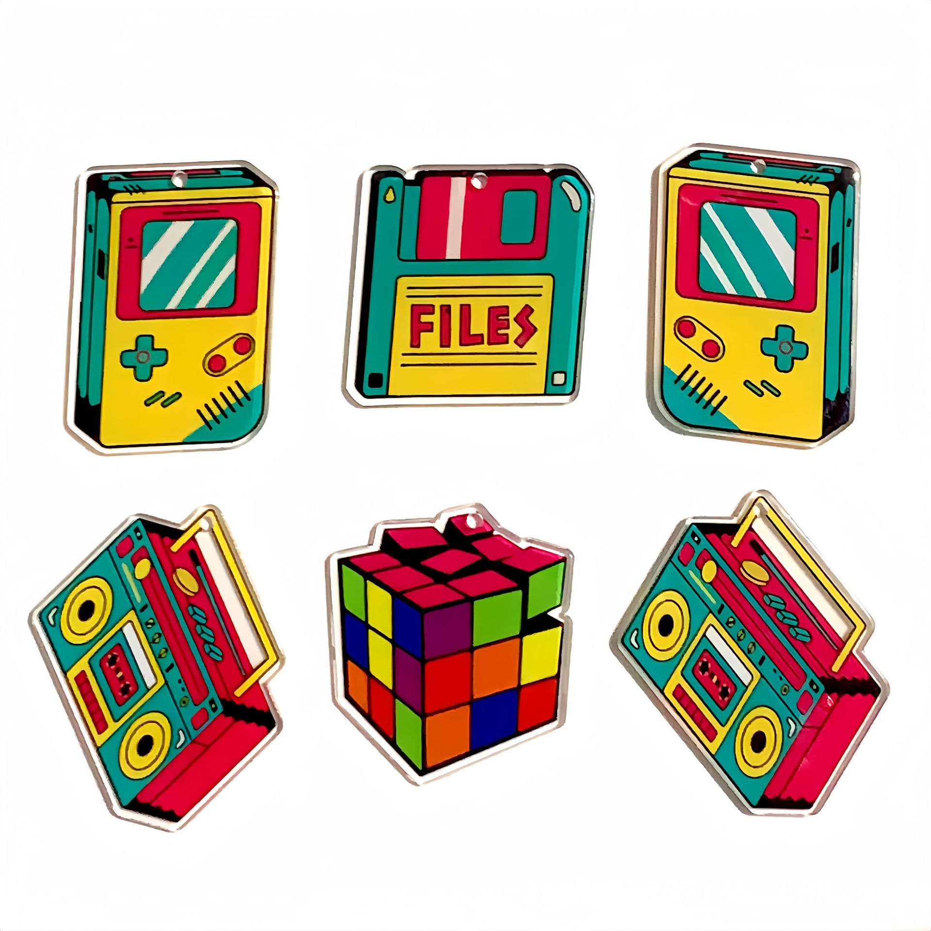 (Cross-border trading), keychain, earrings, pendant, accessory, accessories, DIY 2