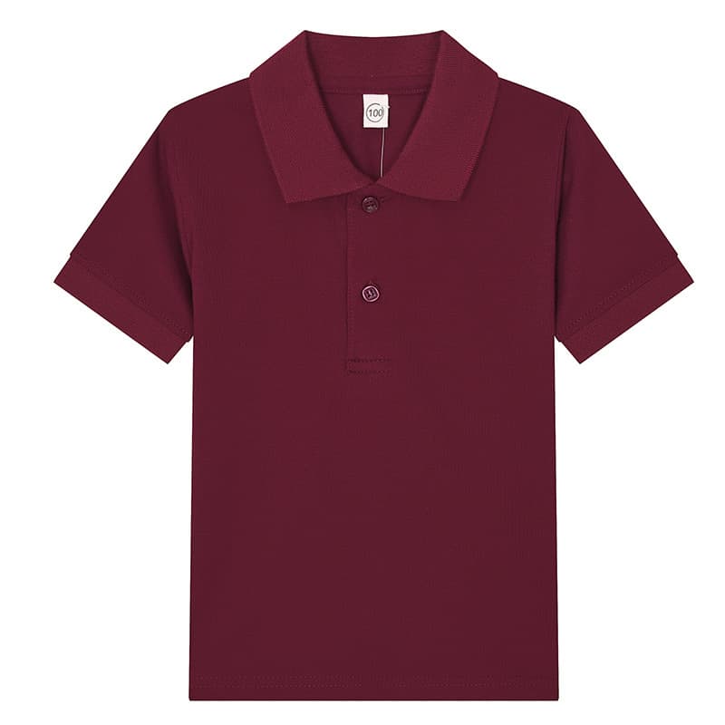 Uniform for students, children's short sleeve T-shirt, sleeves, set for men and women, cotton polo, children's clothing 5