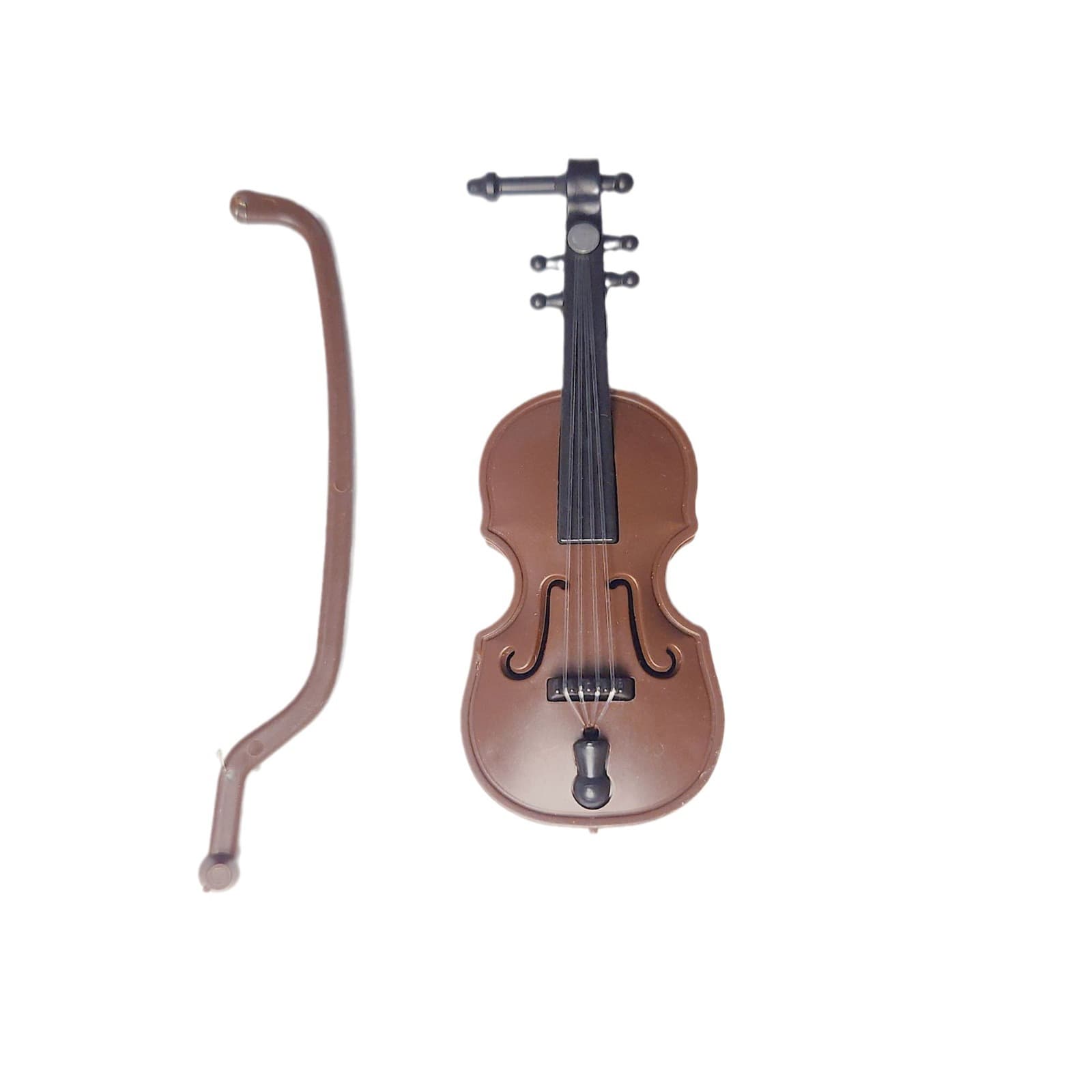 Realistic toy, violin, mini model, family doll house 5