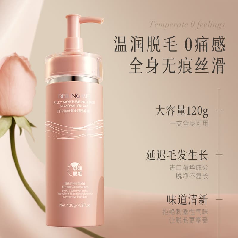 Silky Soft Full Body Hair Removal Cream 4