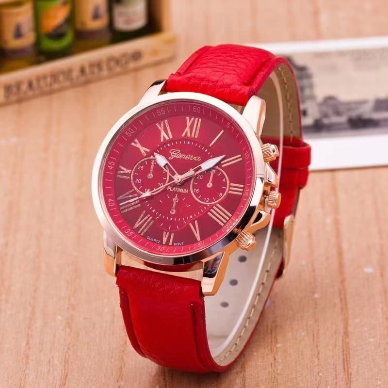 (Cross-border trading), belt, quartz watches, men's fashionable quartz women's watch 2