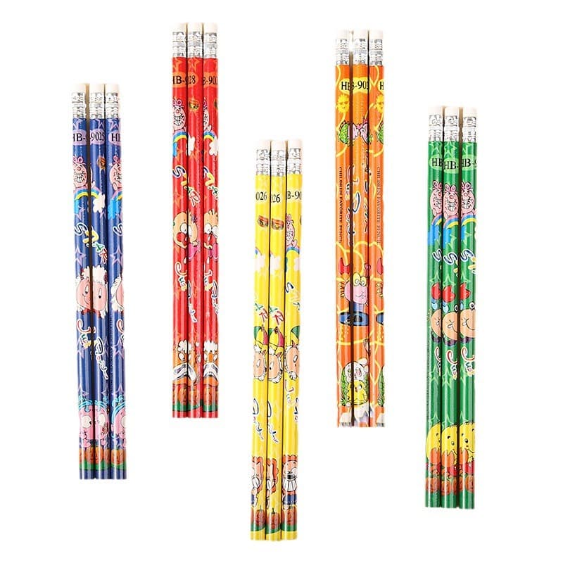 (Wholesale), teaching stationery painting for students, cartoon eraser for pencils, for hair care, Birthday gift 5