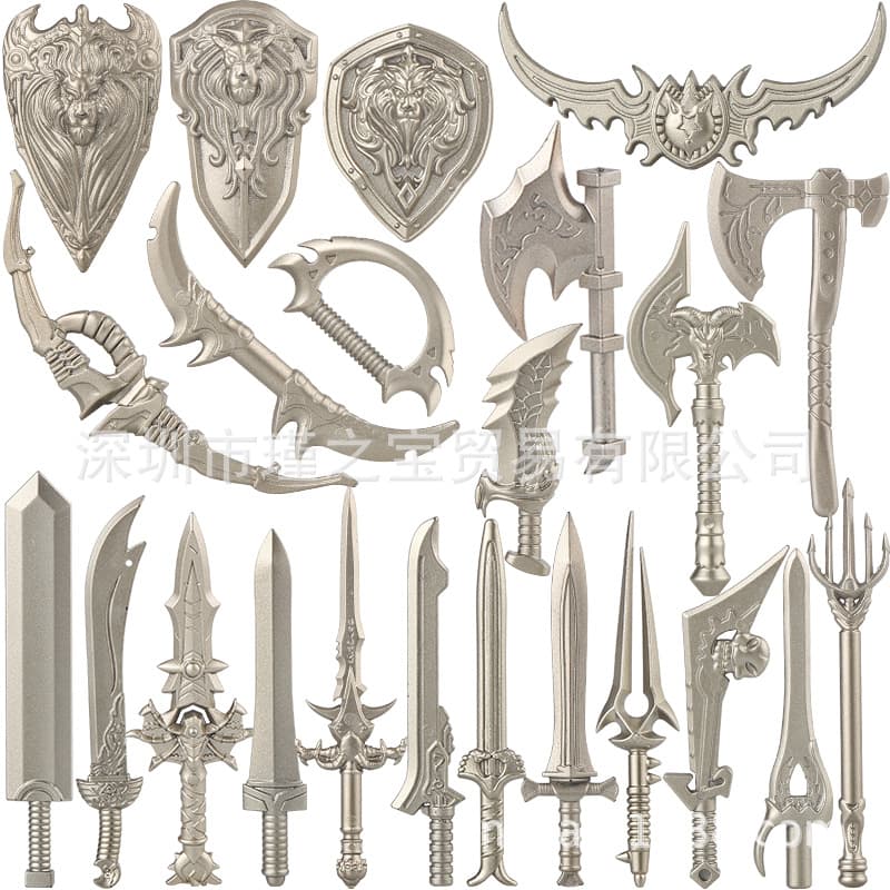 Constructor with accessories, minifigures, weapon, toy, lord of the rings 1