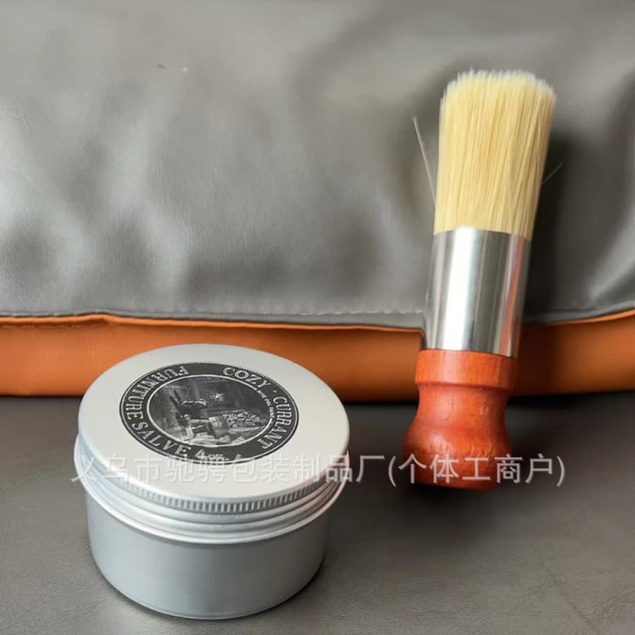 Wise Owl Furniture Salve - Leather Care Brush Cleaner 4