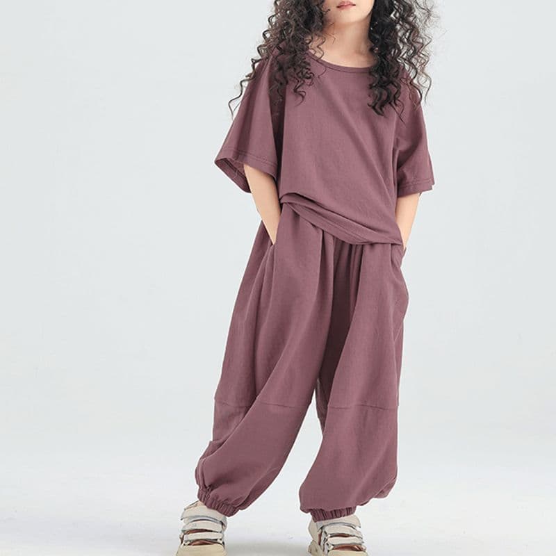Children's set, T-shirt for boys, flashlight, trousers, new collection, children's clothing 5