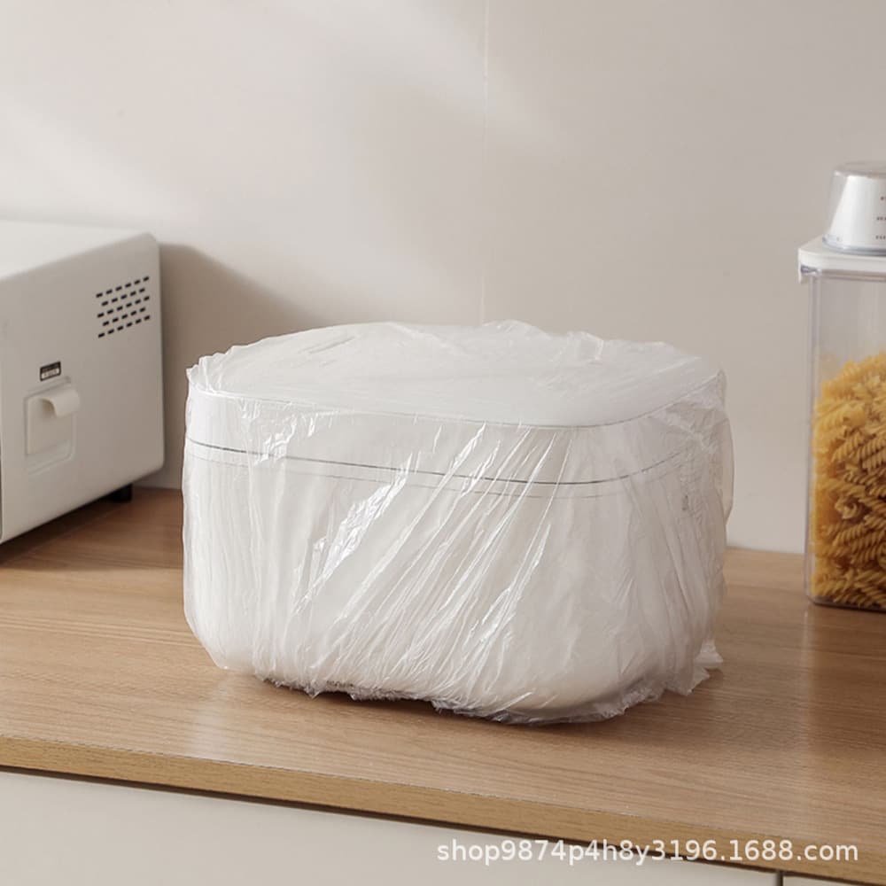 Disposable dust cover Household thickened dustproof electrical rice cooker pot kitchen microwave furnace plastic transparent film cover 3