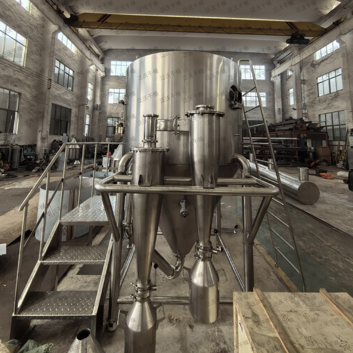 Spray dry spray anti-dryness, equipment, milk powder 3