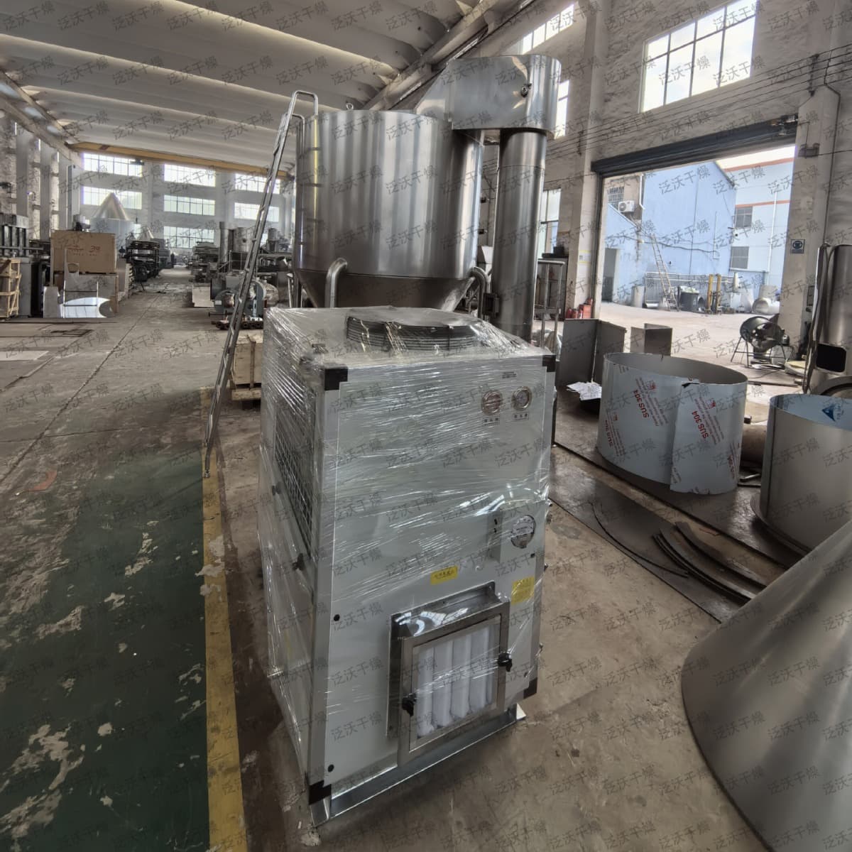 Spray dry spray anti-dryness, equipment, milk powder 4