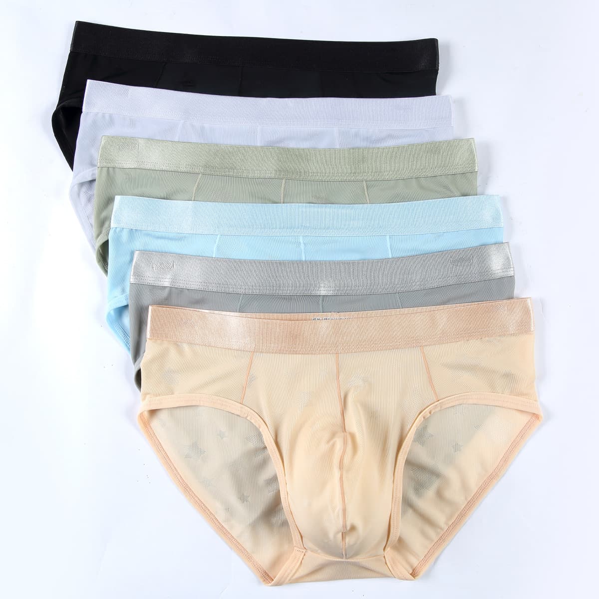 (Wholesale), (Cross-border trading), pants, thin trousers, breathable underwear, jacquard pattern 5