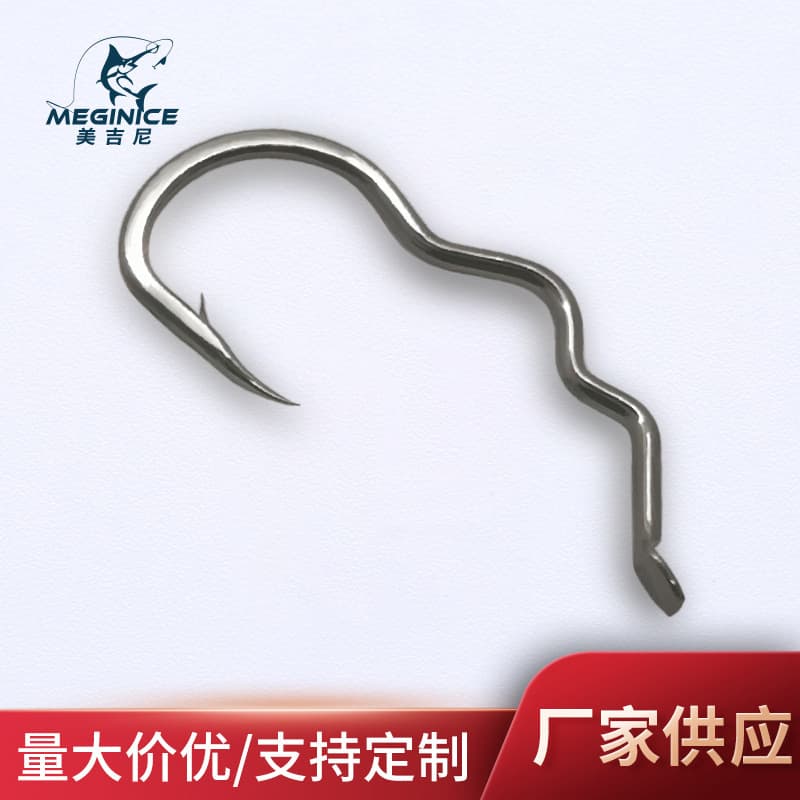 Automatic flipped fish hook bulk three -curved hook new reverse fish hook genuine products can not spit out fish hook automatic fishing artifact 2