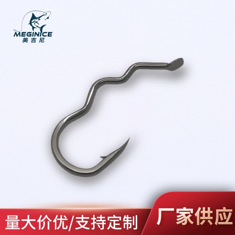 Automatic flipped fish hook bulk three -curved hook new reverse fish hook genuine products can not spit out fish hook automatic fishing artifact 3