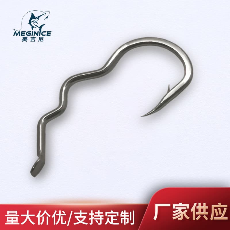 Automatic flipped fish hook bulk three -curved hook new reverse fish hook genuine products can not spit out fish hook automatic fishing artifact 4