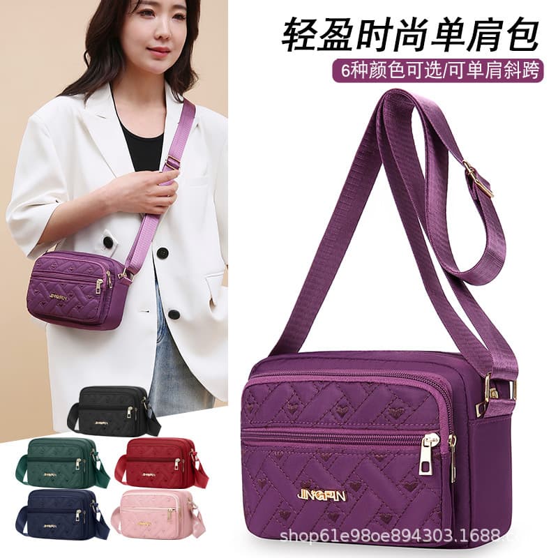Waterproof one-shoulder bag, shoulder bag, backpack, oxford cloth